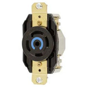 HBL2810 - Hubbell Twist-Lock Receptacle, 30A 3-Phase 120/208V, L21-30R, Black