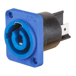 HBLPMIDBL - Hubbell Insul-Lock, Panel Mount Inlet, Divided