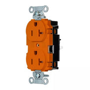 5352STO - Hubbell Edge, Pro Receptacle, Commercial, 20A 125V, Orange