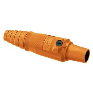 HBL400FO - Hubbell Single Pole, 400A Female Plug, Orange