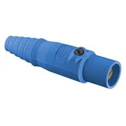 HBL300MBL - Hubbell Single Pole, 300A Male Plug, Blue