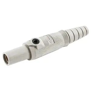 HBL15FW - Hubbell Single Pole Series 15 Female Plug, 150A, White