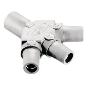 HBLM3FW - Hubbell Single Pole, Tri Tap, M-F-F-F, White