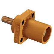 HBLMRSO - Hubbell Single Pole, 300/400A Male Stud Receptacle, Orange