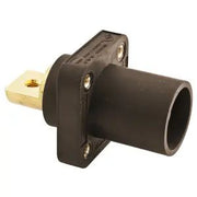 HBLMRBBN - Hubbell Single Pole, 300/400A Male Bus Receptacle, Brown
