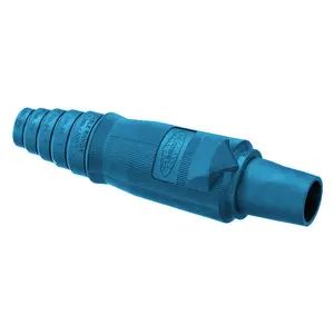 HBLFBBL - Hubbell Single Pole, Replacement Body, Female Plug, Blue