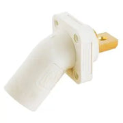 HBLMRABW - Hubbell Single Pole, 300/400A Angle Inlet, Bus, White