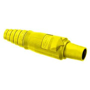 HBLFBY - Hubbell Single Pole, Replacement Body, Female Plug, Yellow