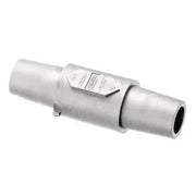HBLDFW - Hubbell Single Pole, Double Female Connector, White