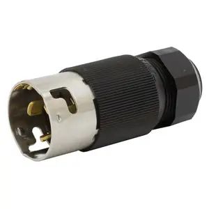 CS6365L - Hubbell Twist-Lock Plug, 50A 125/250V, 3P4W, LC
