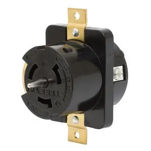 CS6369L - Hubbell Twist-Lock Receptacle, 50A 125/250V, 3P4W, LC
