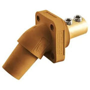 HBLFRAO - Hubbell Single Pole, 300/400A Angle Receptacle, Screw, Orange