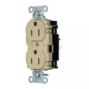 5252STI - Hubbell Edge, Pro Receptacle, Commercial, 15A 125V, Ivory