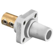 HBLFRW - Hubbell Single Pole, 300/400A Female Receptacle, Screw, White