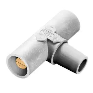 HBLPTW - Hubbell Single Pole, Parallel Tee, Female-Male-Male, White