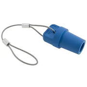 HBLMCAPBL - Hubbell Single Pole, Male Cap, Blue
