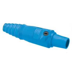 HBL400FBL - Hubbell Single Pole, 400A Female Plug, Blue