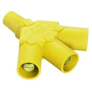 HBLF3MY - Hubbell Single Pole, Tri Tap, F-M-M-M, Yellow