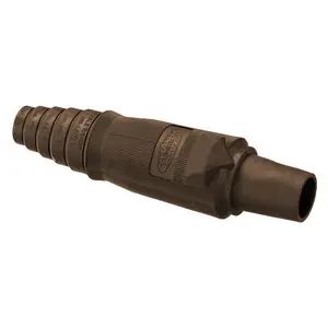 HBLFBBN - Hubbell Single Pole, Replacement Body, Female Plug, Brown