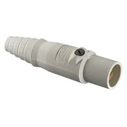 HBL300MW - Hubbell Single Pole, 300A Male Plug, White