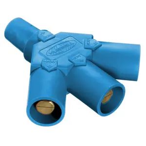 HBLF3MBL - Hubbell Single Pole, Tri Tap, F-M-M-M, Blue