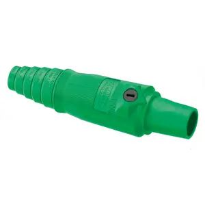 HBL400FGN - Hubbell Single Pole, 400A Female Plug, Green