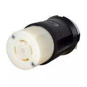 HBL2733ST - Hubbell Twist-Lock Connector, 30A 3-Phase 480V, L16-30R, Black/White, Spring