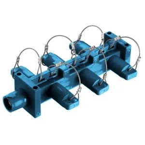 HBL7DBBL - Hubbell Single Pole, Distribution Block, Blue