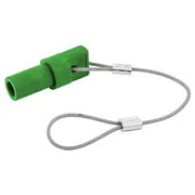 HBL15MCAPGN - Hubbell Single Pole Series 15 Male Cap, Green