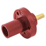HBL15MRSR - Hubbell Single Pole Series 15 Inlet, Stud, 150A, Red