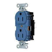 5252STBL - Hubbell Edge, Pro Receptacle, Commercial, 15A 125V, Blue