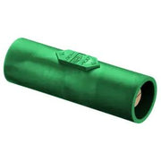 HBLDMGN - Hubbell Single Pole, Double Male Connector, Green