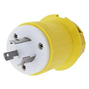 HBL23CM11 - Hubbell Twist-Lock Plug, CM, 20A 125V, L5-20P, Yellow