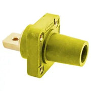 HBLFRBY - Hubbell Single Pole, 300/400A Female Bus Receptacle, Yellow