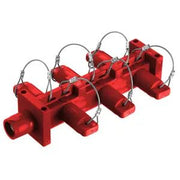 HBL7DBR - Hubbell Single Pole, Distribution Block, Red