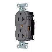 5352STGY - Hubbell Edge, Pro Receptacle, Commercial, 20A 125V, Gray