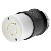 HBL2413 - Hubbell Twist-Lock Connector, 20A 125/250V, L14-20R, Black/White