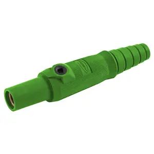 HBL15FGN - Hubbell Single Pole Series 15 Female Plug, 150A, Green