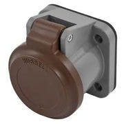 HBLNCBN - Hubbell Single Pole, Non-Metallic Cover, 300/400A, Brown