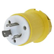HBL23CM21 - Hubbell Twist-Lock Plug, CM, 20A 250V, L6-20P, Yellow