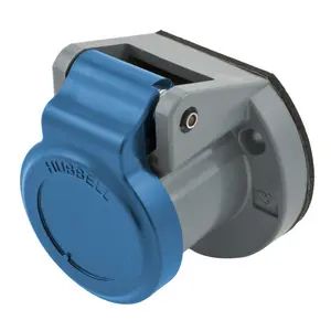 HBL15NCBL - Hubbell Single Pole Series 15 Weatherproof Cover, Blue