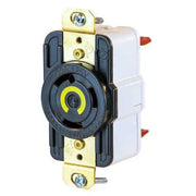 HBL2610ST - Hubbell Twist-Lock Receptacle, 30A 125V, L5-30R, Black, Spring Terminal