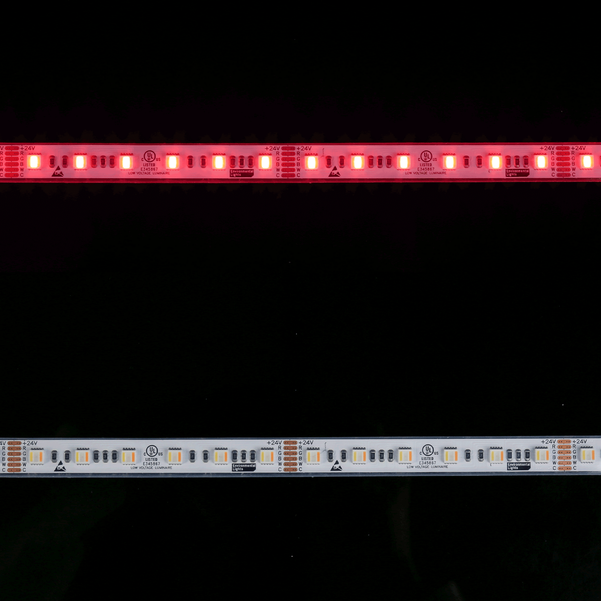 wp-RGB2465K-5050-60-24V-5m-GP - Eluxtra 5-in-1 WP RGB+2400K/6500K 24V 5m