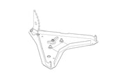 JBL-P3233MX - JBL SRX906LA BP Base Plate for SRX906LA
