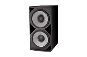 JBL High Power Dual 18" Subwoofer. 2 x 18" 2242H VGC™ Driver, Parallel/Discrete Switchable