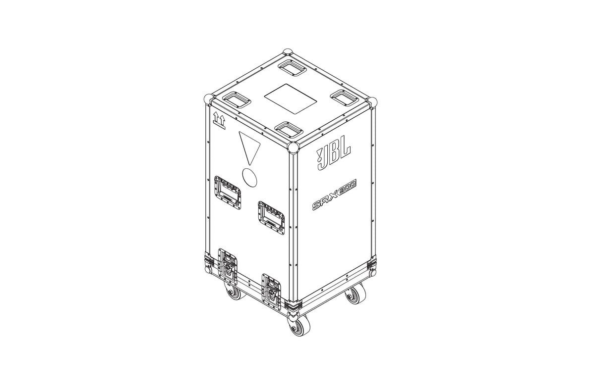 JBL-P3311MX - JBL SRX906LA CASE Flight case for (4) SRX906LA