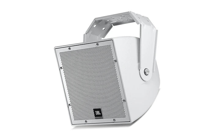 JBL AWC82 in Light Grey. All-Weather Compact 2-Way Coaxial Loudspeaker with Consistent 120° x 120° coverage
