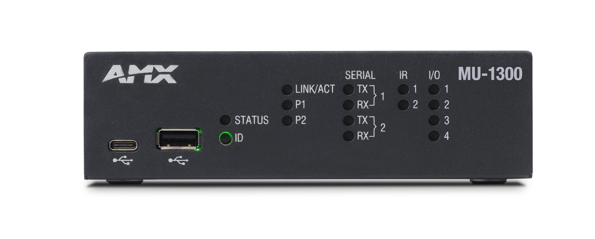 AMX-CCC013 - AMX MU-1300 MUSE Controller with 2 Serial, 2 IR, 4 IO