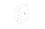 JBL-P3237MX - JBL SRX910LA VT CVR Vertical Transporter Cover for (4) SRX910LA