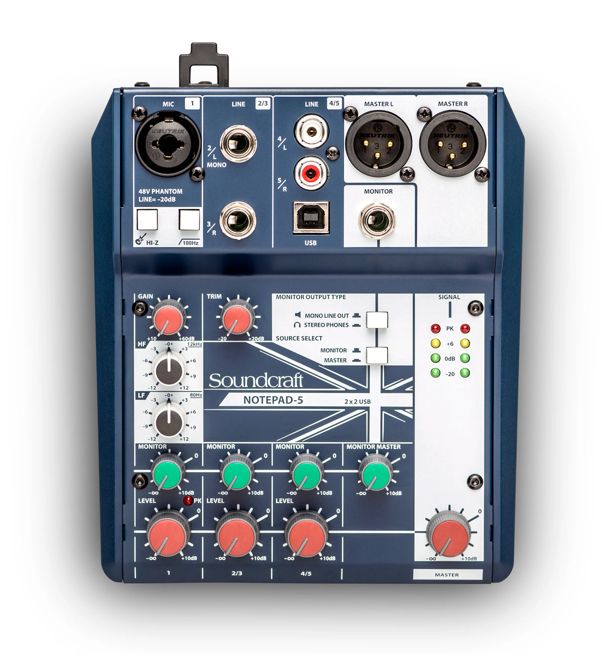 SCR-5085980US-01 - Soundcraft 5085980US Notepad 5 US